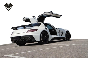 Kit Carrozzeria Non Verniciato <span class=keywords><strong>Serie</strong></span> SLS C197 Marca CDY, Nuovo, Include Paraurti e Clip per <span class=keywords><strong>Mercedes</strong></span>-Benz SLS <span class=keywords><strong>AMG</strong></span> 2011-2014, Ottime Condizioni - Product Image 3