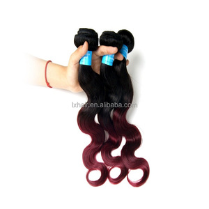 Achats en ligne express ali sites d'outre-mer acheter brésilienne nouveaux produits ombre 2 ton extension de cheveux humains - Product Image 3