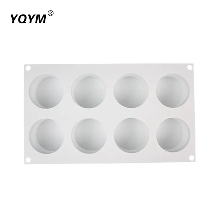 Custom High Quality Large Size Round Silicone Baking Molds Formousse And Pastry