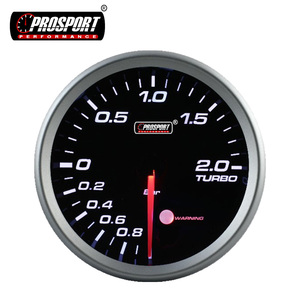 80mm External Warning Rim Turbo Pressure Boost <span class=keywords><strong>Gauge</strong></span> Needle Bar para Medidor Automático - Product Image 1