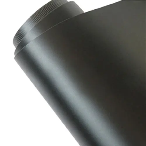 Hoge Kwaliteit PVC Zwart Mat Adhesive Vinyl Decoratieve Film Voor Auto Wrap