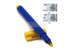 Taşınabilir Euro not banka not Tester para dedektörü kalem - Product Image 2