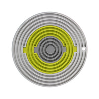 Tapis de cuisine en Silicone, résistant à la chaleur, multifonction 3 en 1, dessous de verre, pour tasse, assiette, bol, poêle chaude, nouveauté, créatif