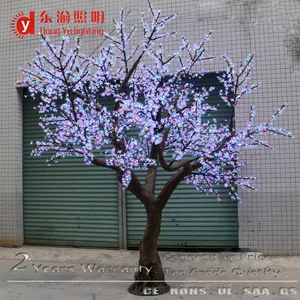 Árvore de led artificial de 4.0 metros, árvore de cereja artificial em tamanho grande