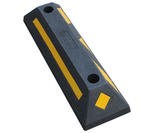 Berhenti Roda Jalan Parkir Mobil, Karet + Plastik Dapat Disesuaikan 560*160*100Mm - Product Image 3