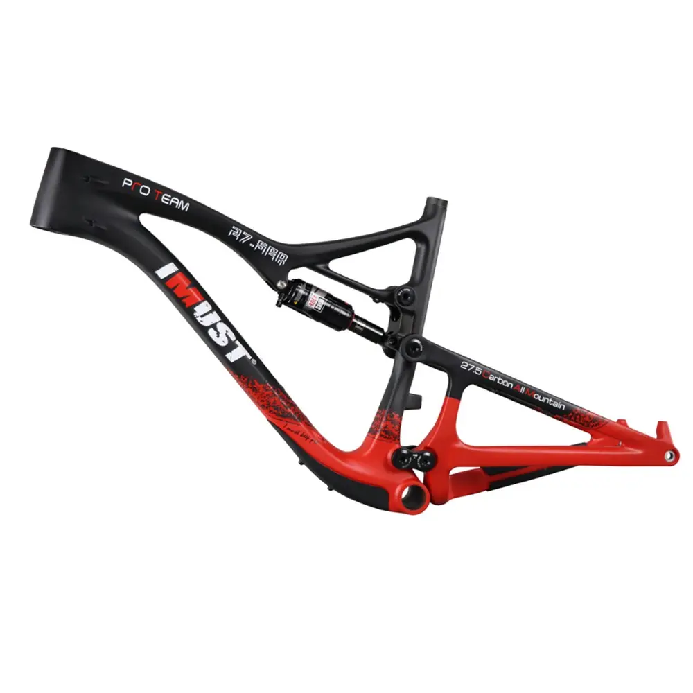 IMUST 27.5er Full Suspension Carbon Frame S7 Carbon Fiber Muuntain Bike Frame