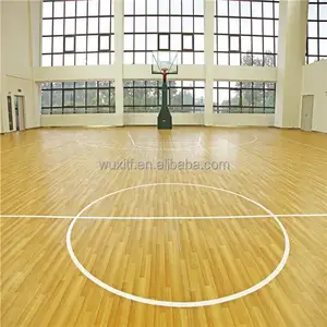 Rollos de suelo de vinilo, pvc, deportes de baloncesto