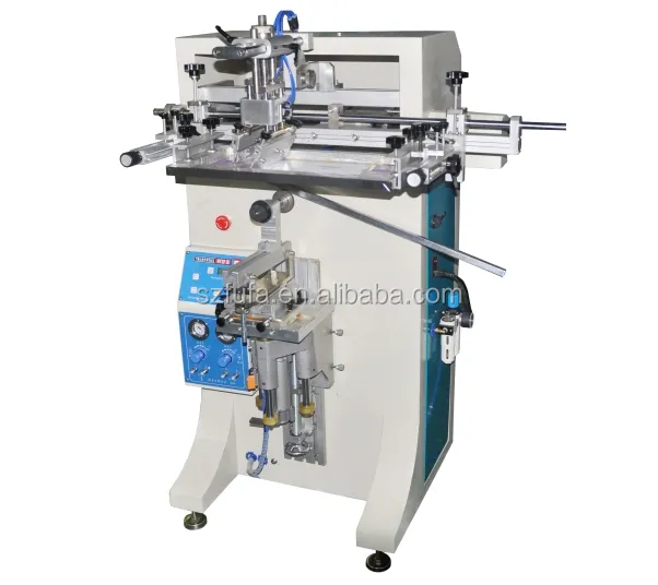 Cylindrical plastic Bottle Screen Printing Machine