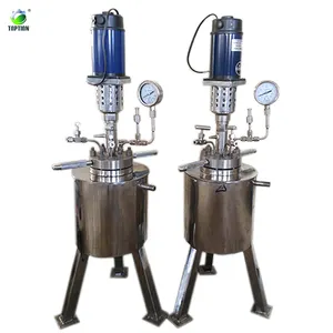 5L,10 Mpa laboratory Hand-lifted High pressure stainless steel reactor TOPT-TFCF5-10