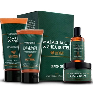 Personalizzare Private Label Natural Organic <span class=keywords><strong>Barba</strong></span> Olio E <span class=keywords><strong>La</strong></span> <span class=keywords><strong>Barba</strong></span> Grooming <span class=keywords><strong>Kit</strong></span> - Product Image 1