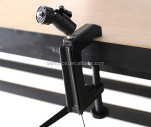 Mini trípode de aluminio con abrazadera en C para cámara <span class=keywords><strong>DSLR</strong></span>, videocámara, DV - Product Image 4