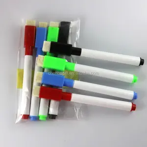 Bolígrafo de borrado en seco magnético ecológico, rotulador magnético, rotulador blanco