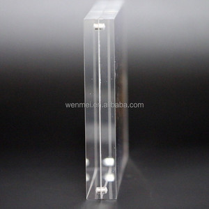 Caldo di vendita chiaro acrilico <span class=keywords><strong>foto</strong></span> magnetica o cornice del supporto del cartello - Product Image 3