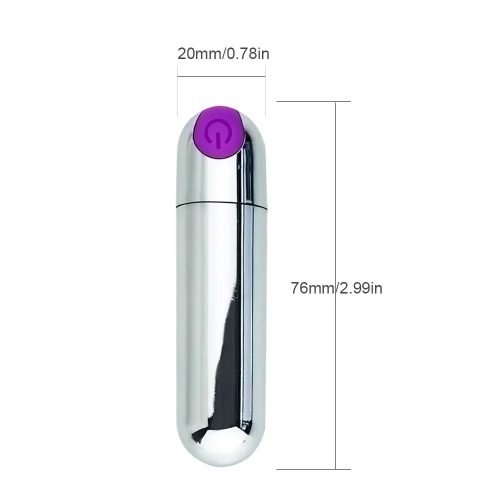 Volwassen Sex Product 10 Speed Vibrerende Mini Usb Oplaadbare Vibrator Bullet Waterdichte G-Spot Massager