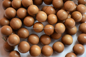 Qualité supérieure 108 perles de bois de santal perles en vrac pour Mala ou projets d'artisanat perles en vrac fabrication de bijoux - Product Image 3