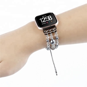 Hàng Mới Về Trang Sức Mã Não Thủ Công Cổ Điển Tùy Chỉnh Dây Đeo Đồng Hồ Đeo Tay Cho <span class=keywords><strong>Fitbit</strong></span> <span class=keywords><strong>Versa</strong></span> - Product Image 5