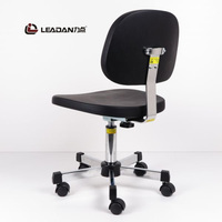 Chaise de travail industrielle ESD, chaise d'usine pour les travailleurs d'usine