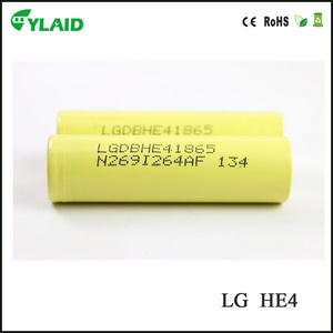 Vente en gros <span class=keywords><strong>LG</strong></span> <span class=keywords><strong>HE4</strong></span> <span class=keywords><strong>2500mah</strong></span> 20A <span class=keywords><strong>18650</strong></span> flat top Batterie rechargeable au lithium-ion batterie électrique du véhicule