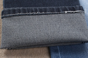 9,2 oz falso denim tejido poliéster dobby spandex tejidos para los niños pantalones vaqueros y camisa de denim - Product Image 6