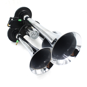 24โวลต์ดัง130dB 3ท่อสามทรัมเป็ตรถไฟรถบรรทุก<span class=keywords><strong>แตร</strong></span>อากาศที่มี12โวลต์แตรอากาศไฟฟ้า - Product Image 3