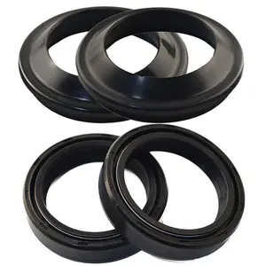 41*54*11 Motorcycle Parts Front Fork Damper Oil and Dust Seal For Kawasaki KDX125 ZR400 Suzuki GSX750F GSXR750 Honda XL65