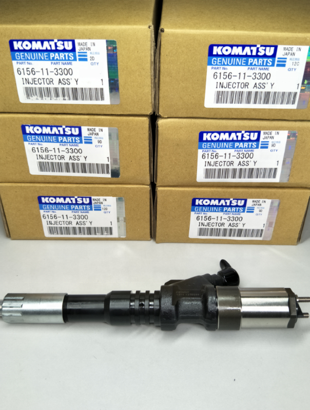 095000-1211 Common Rail Diesel Injector 095000-1211 6156-11-3300 6156-11-3100 095000-1210 for Komatsu PC400-7