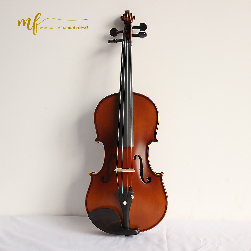 Good Quality Handmade Solid Violin Ebony Parts Brown Color