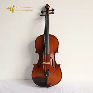 Bonne qualité à la main solide violon ébène pièces couleur marron