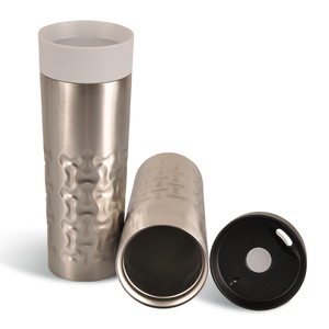 Caliente <span class=keywords><strong>doble</strong></span> pared al vacío de acero inoxidable taza de viaje withfront tapa abierta y el patrón de perforación en el cuerpo - Product Image 6