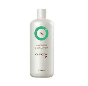 <strong>Hair</strong> Color Cream <strong>Developer</strong> 10 Vol 3% Permanent 1000ml Less Irritant for Professional Salon Use Private Label - Product Image 1