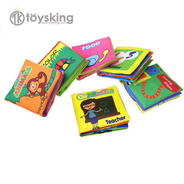 Customized Soft Handmade My Quiet Book Felt Cloth Book for Kids