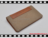 Pria Kecil Kartu Dompet Kanvas Dompet Jeans Dompet