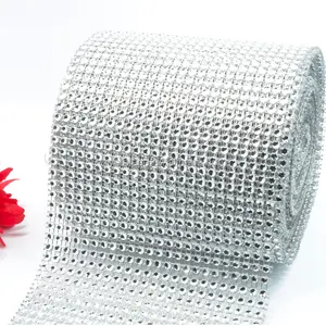 24 rows imitation diamond lace, diamond banding, diamond mesh for vase