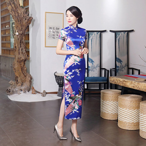 Vestito cinese Cheongsam Qipao da sera moderno da donna Vintage in fabbrica cinese - Product Image 2