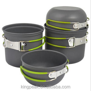 <span class=keywords><strong>Kit</strong></span> d'ustensiles de cuisine de <span class=keywords><strong>Camping</strong></span>, pour faire de la cuisine, pour le <span class=keywords><strong>Camping</strong></span> en plein air, randonnée, pique-nique, 4 pièces - Product Image 3