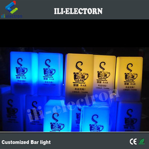 Pe البلاستيك اللون تغيير تخصيص شريط ضوء مصابيح الطاولة مع شعار مخصصة - Product Image 5