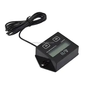 Digitale Display Toerenteller Motor Tach Urenteller Gauge Inductieve Display Voor Motorfiets Auto Motor Beroerte Vervangbare Batterij