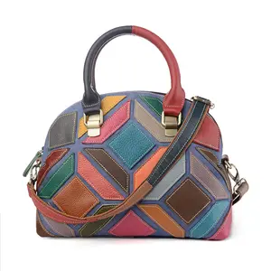 Borsa a tracolla colorata in modo casuale Patchwork vendita calda 2022 borse a tracolla da donna alla moda borse a mano da donna