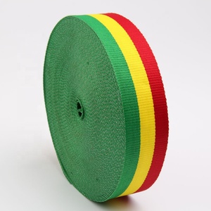 3.8cm 녹색 노란색 빨간색 3 색 폴리에스터 웨빙 메달 슬링 - Product Image 3