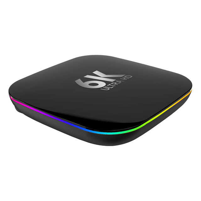 New Released Firmware Update Q Plus Allwinner H6 Android Smart Tv Box Support Dual Wifi 3D 6K UHD Set Top Box