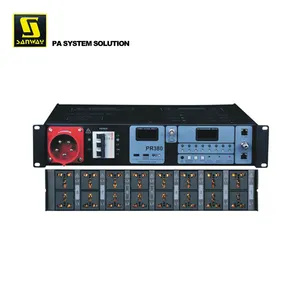 PR380 8 Channel Digital PA System Peripheral Device Power Timing Sequence Controller