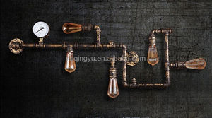 <span class=keywords><strong>Lampada</strong></span> da Tavolo Industriale in Ferro Stile Steampunk <span class=keywords><strong>con</strong></span> Lampadina a Risparmio Energetico e Interruttore per Arredamento Casa e Illuminazione Caffetteria - Product Image 3