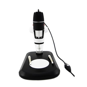 <span class=keywords><strong>Microscope</strong></span> numérique USB USB portable, Loupes 2mp avec caméra vidéo 8 LED loupe électronique noir avec support, 50X ~ 500X - Product Image 4