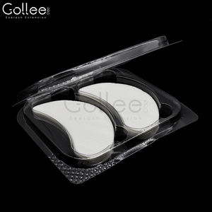 10 Cặp Mỗi Gói Hàn Quốc Nhãn Hiệu Riêng 3 Điểm Cắt Cổ Điển Loại Lint Miễn Phí Eyelash Extension Gel Pads - Product Image 5
