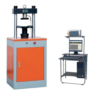 Equipo de prueba de ladrillos, prueba de la fuerza de compresión hidráulica, ASTM, 12 meses, YAW-300D, BS.ASTM, 0.75KW, 400kg, CN;SHN, naranja, XLC