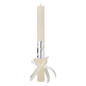 Bougies de pilier de cylindre de mariage de baptême de conception d'étiquette personnalisée - Product Image 4