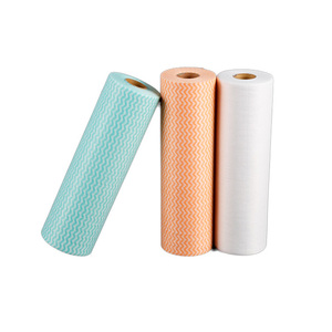 Nonwoven Reusable Cleaning Wipes Towel Roll for Kitchen Standard