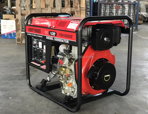 Elektrikli Start dizel jeneratör 5kw/ KAMA tipi taşınabilir dizel jeneratör - Product Image 3