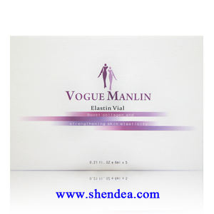 Suero Facial Hidratante VOGUE MANLIN Beauty Pure Liquid con Colágeno Marino Hidrolizado Nano, Elastina y Péptidos, Ampolla de 6 ml - Product Image 2