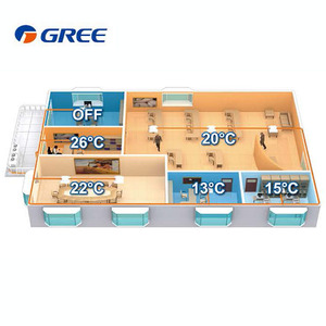 Climatisation Gree Inverter VRF/VRF, système de climatisation multi-pièces, climatisation électrique domestique, plafond - Product Image 1